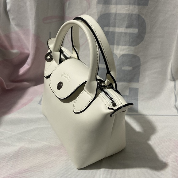 Longchamp Le Pliage Xtra XS Leather Handbag - Picture 2 of 10